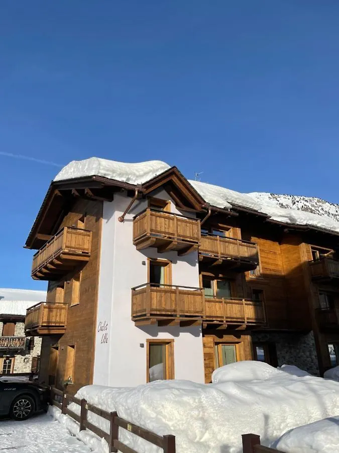 Apartmán Chalet Lilla Livigno Itálie